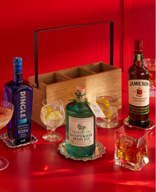 Luxury Spirits Trio and Caddy <br/>(Gin & Spirits Hamper)