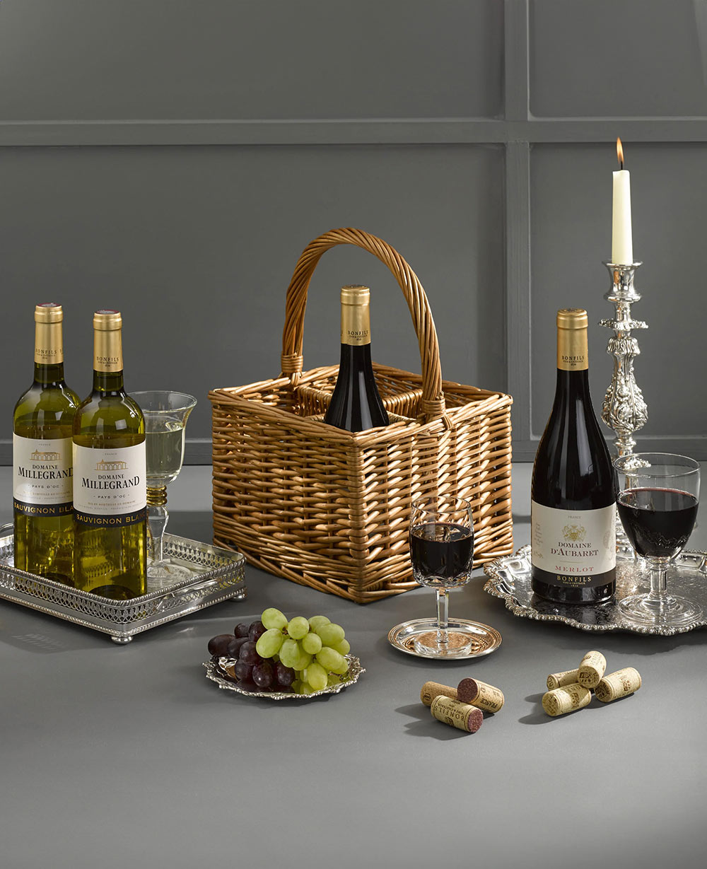Wine Caddy Delights Gift Hamper<br/>(Corporate Gifts)